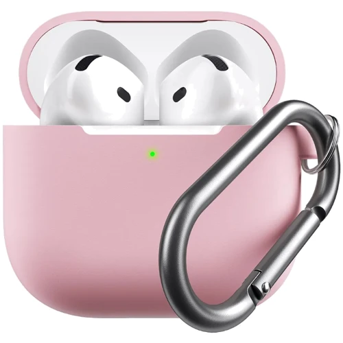 Чехол KeyBudz Elevate Series Keychain Blush Pink (AP4_S8_BPK) for Apple AirPods 4