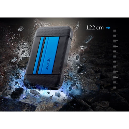Внешний жесткий диск Apacer AC633 4 TB Black/Blue (AP4TBAC633U-1): Объем памяти 4 ТБ