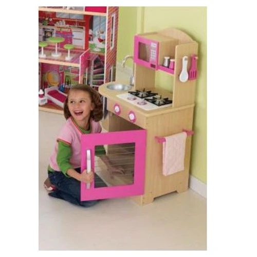 Ігровий набір Кухня KidKraft pink wooden kitchen (53195): Виробник KidKraft