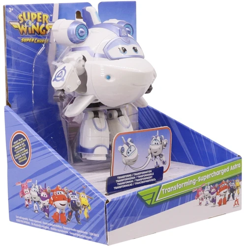 Игровая фигурка-трансформер Super Wings Transforming-Supercharge Astra Астра (EU740313): Функциональные характеристики С подвижными деталями
