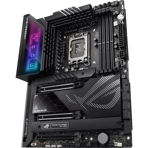 ASUS ROG MAXIMUS Z790 HERO: Разъемы на задней панели USB 3.2 Gen 1, USB Type-C, HDMI, Ethernet RJ-45, S/PDIF (Оптический), Thunderbolt, USB 3.2 Gen 2