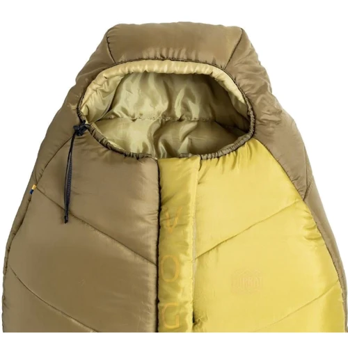 Спальный мешок Turbat Vogen khaki/mustard 195 см хаки/горчичный (012.005.0332): Длина 225 см (рост 195 см)