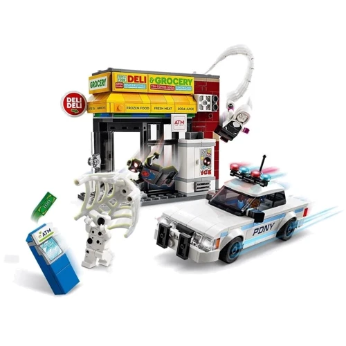 Конструктор LEGO Super Heroes Паук-вселенные: Майлз Моралес против Пятна 375 деталей (76311): Рекомендуемый возраст 9+