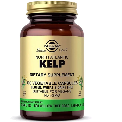 Solgar North Atlantic Kelp Солгар Ламинария 100 веганских капсул