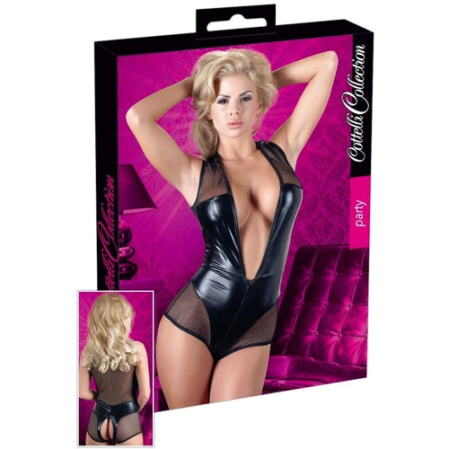Боди Cottelli Collection Party Body Wetlook, XL (2640970)