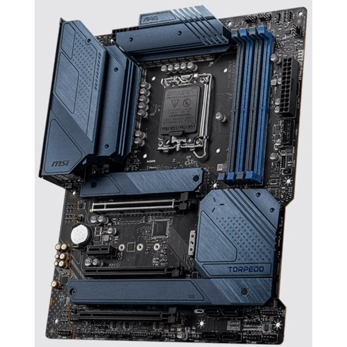 MSI MAG Z690 TORPEDO: Разъемы на плате USB Type-C, USB 3.2 Gen 1, USB 2.0, SATA 3.0, M.2