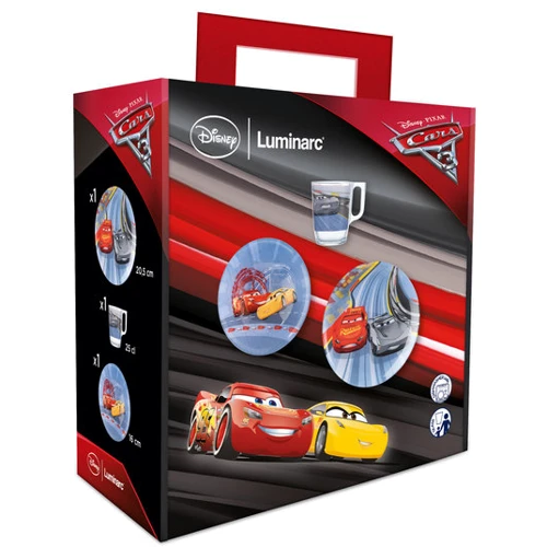 Детская посуда Luminarc DISNEY CARS 3 Набор 3 предмета (N5280)
