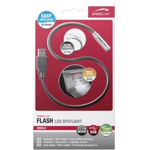 Аксессуар для ноутбуков SPEEDLINK FLASH LED Spotlight (SL-7402-BK) фото 3