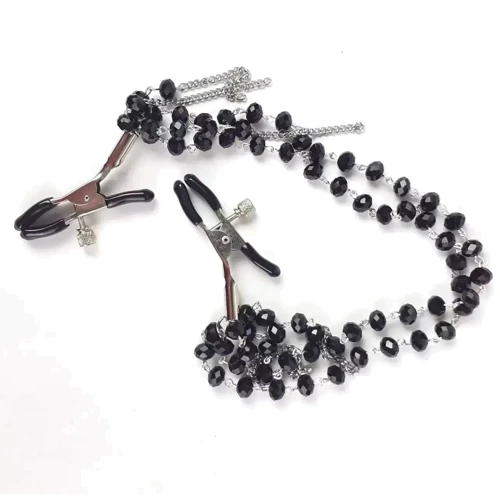 Зажимы для сосков Art of Sex Nipple clamps Sexy Jewelry Black