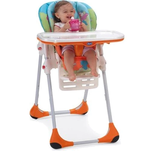 Стульчик для кормления Chicco Polly (2в1) Moon (79074.77/79065.77): Материал металл, пластик
