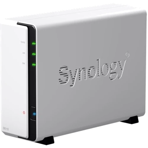 Мережевий накопичувач (NAS) Synology DS112: Попередньо встановлені диски немає