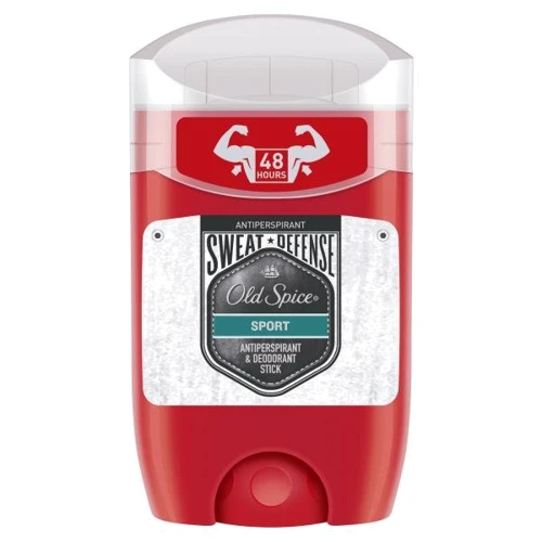 Old Spice Sweat Defense Sport Deodorant Stick 50 ml Твердый дезодорант-антиперспирант Защита от пота