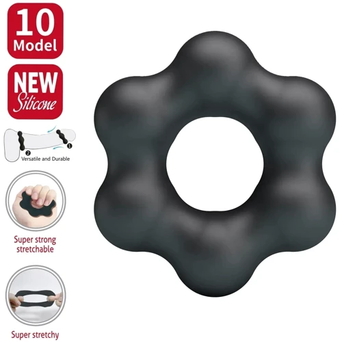 Эрекционное кольцо LYBAILE Crazy Bull №10 - CLAUZELL Super Soft (BI-210352)