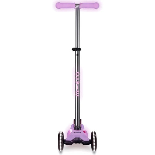 Самокат MICRO серии Maxi Deluxe Glow LED Plus Пурпурный (MMD378): Тип тормоза ножной