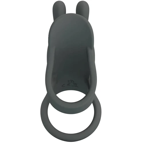 Насадка с вибрацией LYBAILE Pretty Love Master Ring Gray (BI-210326-1)