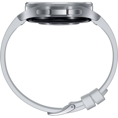 Смарт-часы Samsung Galaxy Watch 6 Classic 43mm Silver with Hybrid Eco-Leather Silver Band (SM-R950NZSA): Особенности Бесконтактная оплата, Барометр, Водонепроницаемые, Металлический корпус, Большой экран, С сапфировым стеклом, Гибридные, Гибридные