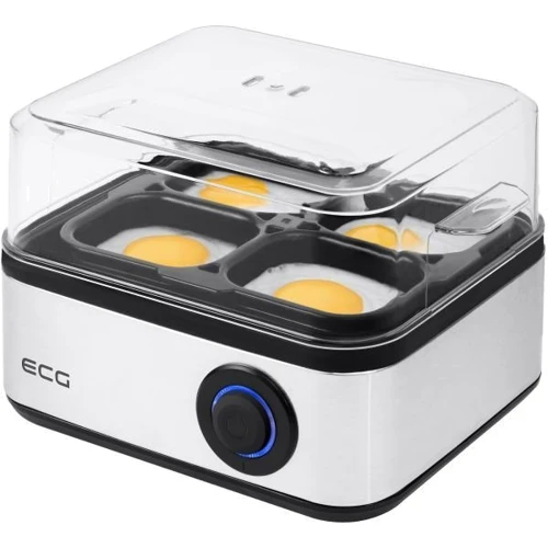 Яйцеварка ECG UV 5080: Цвет серебристый