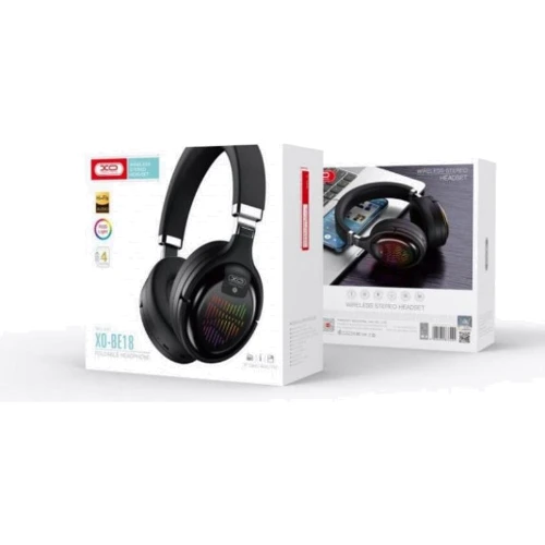 Наушники XO BE18 Black: Время работы, ч 9
