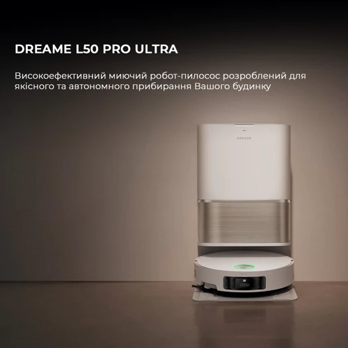 Робот-пилосос Dreame Bot L50 Pro Ultra White (RLL84CE) фото 16