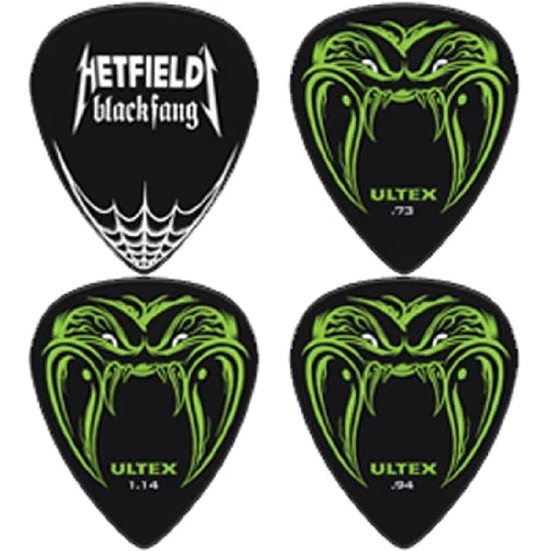 Медиатор Набор медиаторов DUNLOP PH1120 HETFIELDS BLACK FANG CABINET: Тип Медиатор