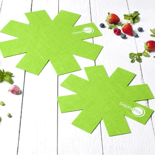 Набір вкладок для сковорідок GreenPan 2 шт. 27+34 см салатовий (CC000749-001)