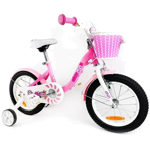 Велосипед дитячий RoyalBaby Chipmunk MM Girls 14 ", OFFICIAL UA, рожевий фото 6