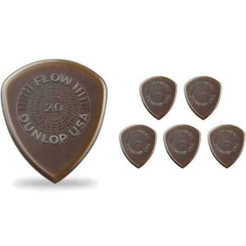 Медіатор Набор медиаторов DUNLOP 549P2.0 Flow Standard Pick 2.0: Товщина  Дуже товсті (1.01 - 3.0 мм)