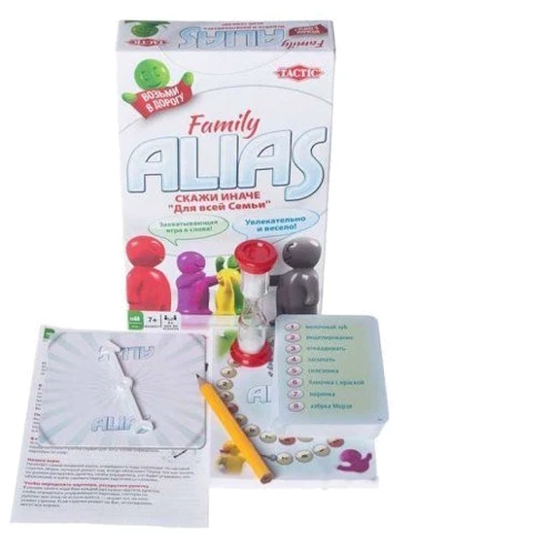 Настольная игра Семейный Алиас. Дорожная версия (Family Alias Travel): Производитель Tactic