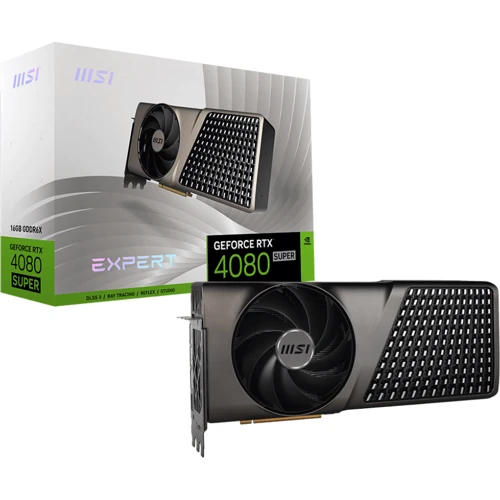 Видеокарта MSI GeForce RTX 4080 SUPER 16G EXPERT: Интерфейс PCI Express 4.0 x16
