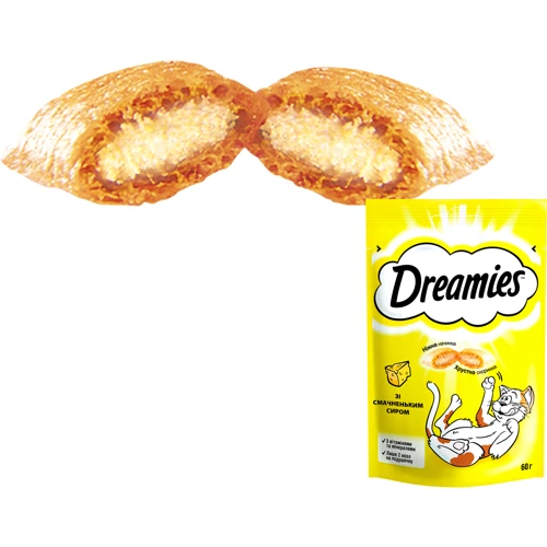 Ласощі Dreamies Cheese для кішок з сиром 6х60г (4008429037986): Властивості Стимуляція росту і розвитку
