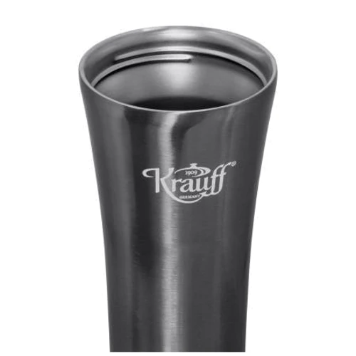 Термокухоль Krauff 450 мл чорний (26-178-059): Об'єм, л 0.45