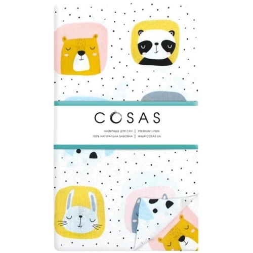 Пододеяльник детский Cosas Animals color 110х140 см (4822052076507) фото 4