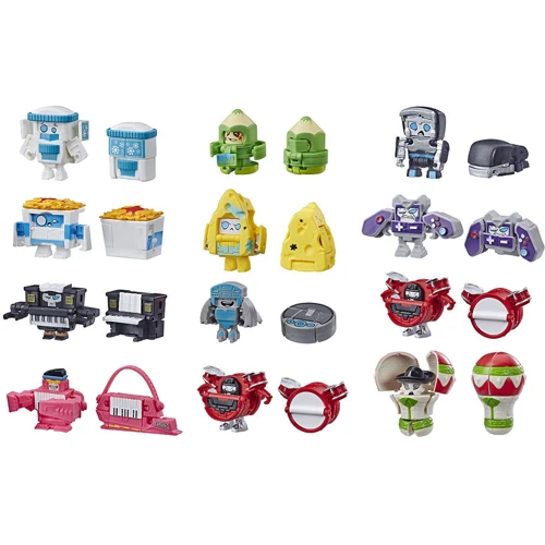 Набор Hasbro из 5-ти трансформеров BOTBOTS 5PK MUSIC MOB (E4140): Возраст От 5 лет