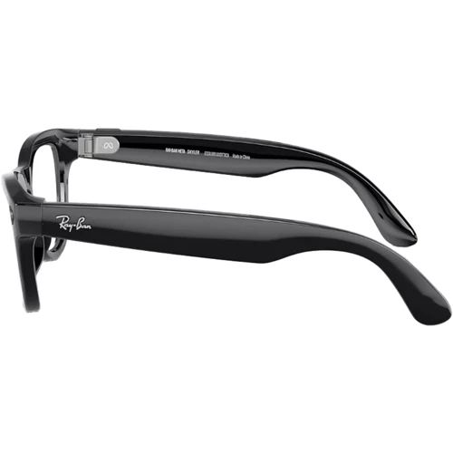 Смарт-окуляри Ray-Ban Meta Skyler Standard Shiny Black - Transition Clear/Amethyst size M (RW4010 601/CH 52-20) фото 3