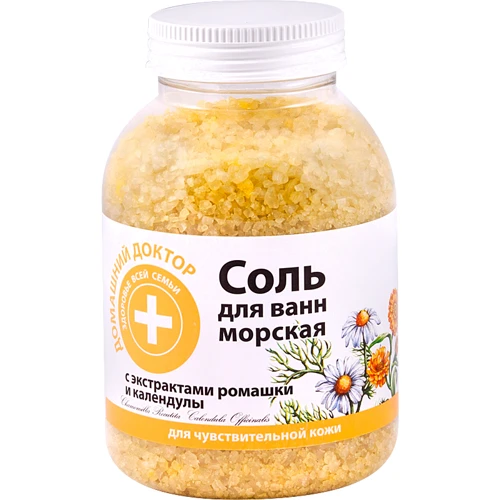 Домашній Лікар Сіль з ромашкою та календулою 1000 g