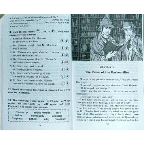 Собака Баскервілів / The Hound of the Baskervilles. Читаю англійською: Количество страниц 144