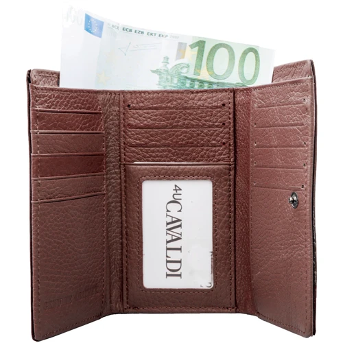 Жіночий гаманець 4U Cavaldi коричневий (DNKPN23-LF-brown): Країна виробник Польща