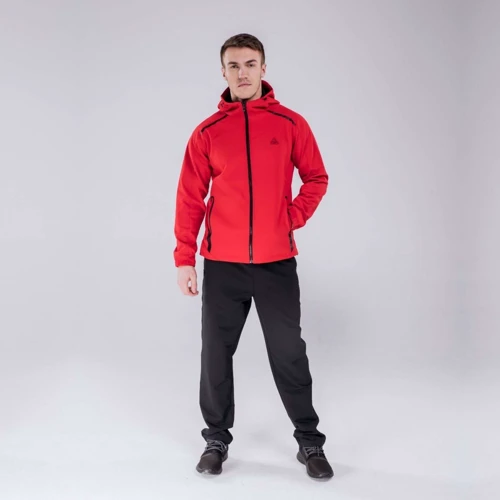 Куртка Peak F283011-RED 48 червона демісезон з капюшоном: Тип застібки На блискавці