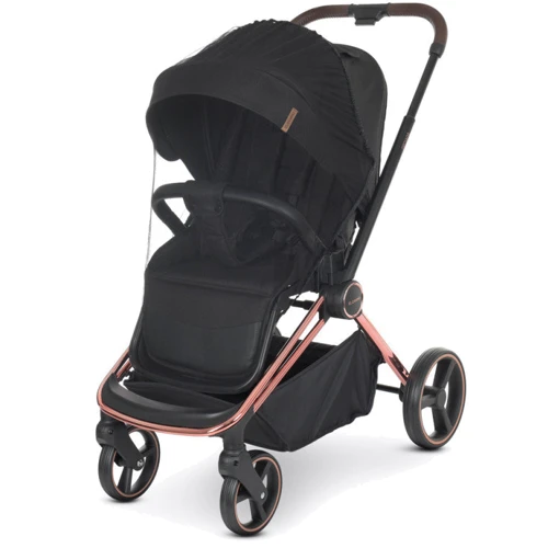 Коляска универсальная 2в1 El Camino Persona ME 1091-RG (black): Материал колес EVA