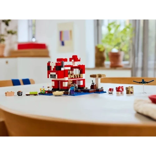 Конструктор LEGO Minecraft Грибний будинок 500 деталей (21270) фото 9