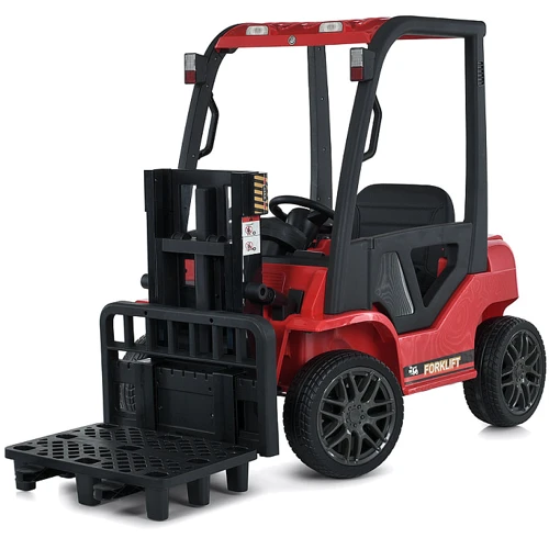 Дитячий електромобіль-навантажувач Bambi червоний (M 6063EBLR-3): Вид навантажувач