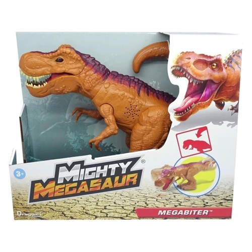 Игрушка Mic Могучий Мегазавр T-Rex 22 см со звуком и светом (16955) фото 3