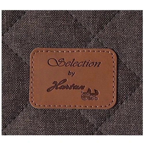 Универсальная коляска 2 в 1 Hartan YES GTS SELECTION (Brown): Ширина шасси 61 см
