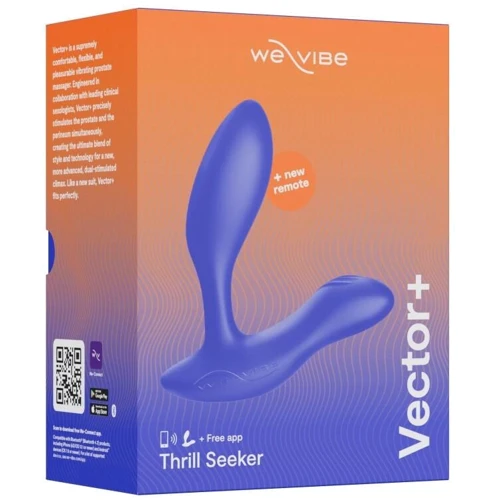 Смарт-вибромассажер простаты We-Vibe Vector+ Royal Blue