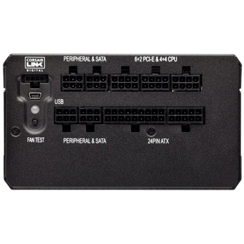 Блок питания Corsair RM650i (CP-9020081-EU): Модульные (съемные) кабеля есть