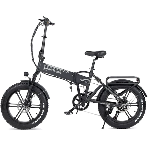Електровелосипед SAMEBIKE XWXL09 (750 Вт, 10 А/год, 48 В), колеса 20", чорний: Ємність батареї, Втч 480