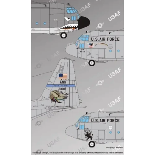 Декаль Authentic Decals на C-130 Hercules USAF AD7251: Производитель Authentic Decals