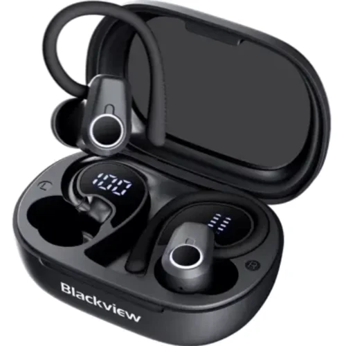 Наушники Blackview AirBuds 60 Black (6931548316039): Тип конструкции вакуумные