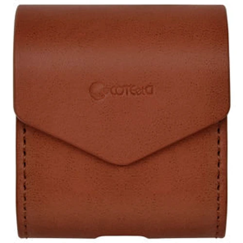 Чехол для наушников COTEetCI Magnet PU Case with Hook Brown for AirPods