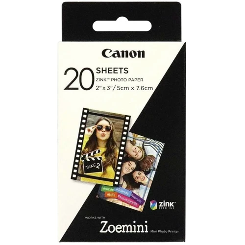 Canon Zoemini ZINK Paper ZP-2030 20 Circle Sticker (3214C002)